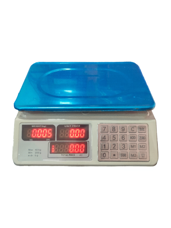 Price Computing Tabletop Scale: With Rate, Weight, and Amount