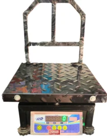 Eveready 350x350mm Chequered Top Mini Platform Scale (100/200 kg Capacity)