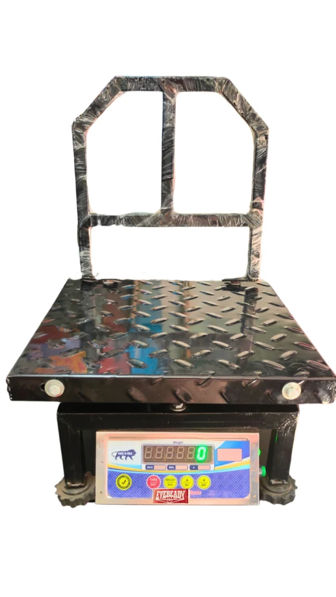 Eveready 300x300mm Chequered Top Mini Platform Scale: 100/200 kg