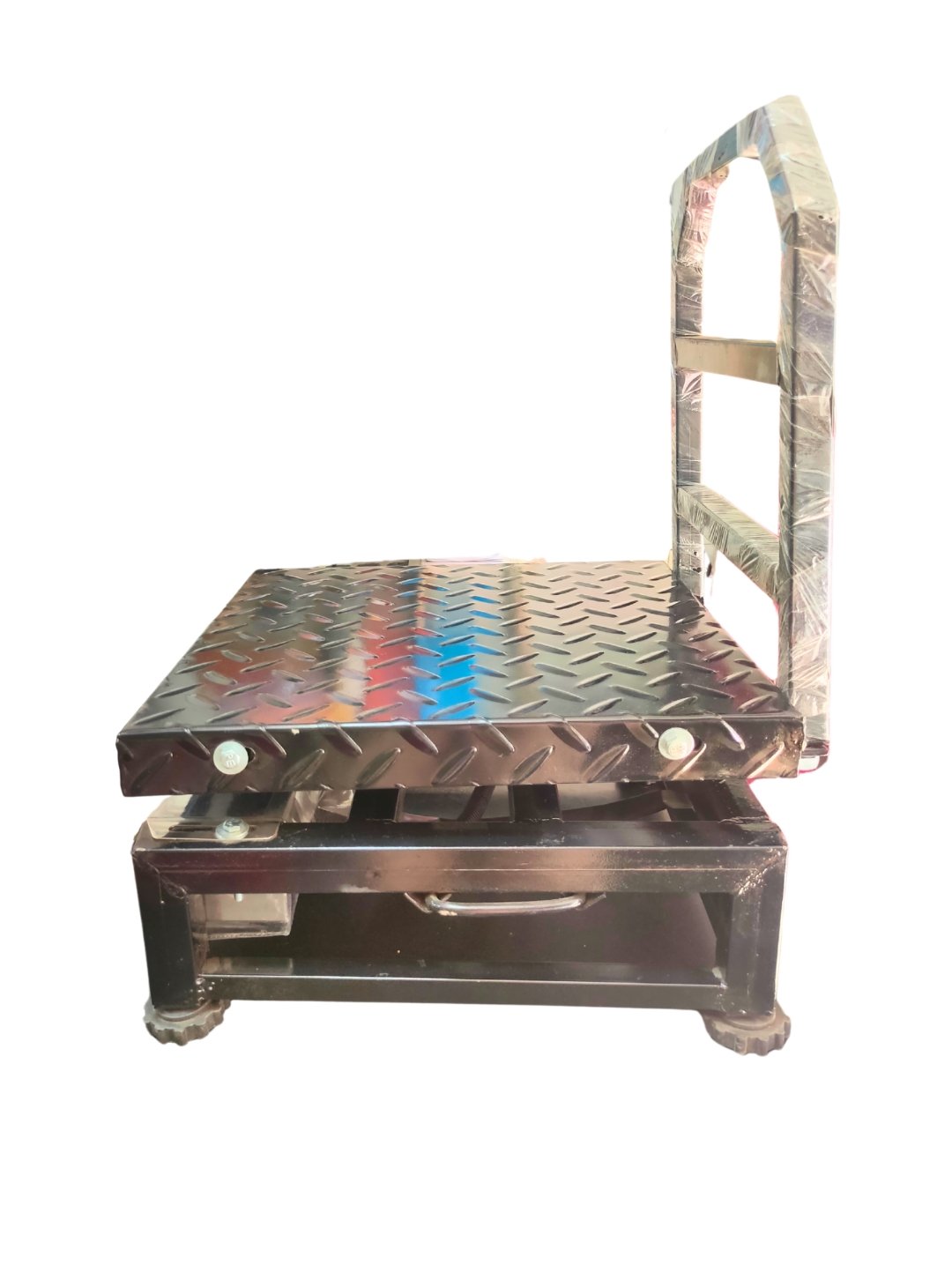 Eveready 400x400mm Chequered Top Mini Platform Scale (100/200 kg Capacity) - Image 2