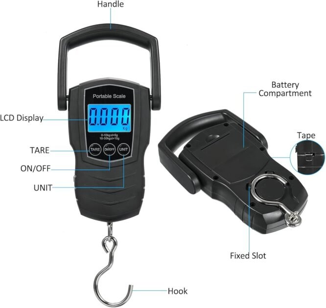 Big Handle 50kg Luggage Scale - Image 2